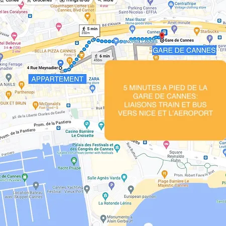 With Style - Rue Meynadier - 350m Palais & Beach! شقة كان